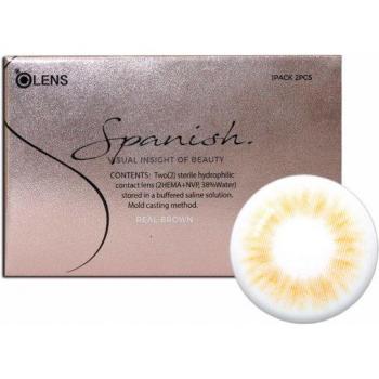 Olens - Lenti a Contatto 1 Mese Real Brown - 2pcs - -2.25