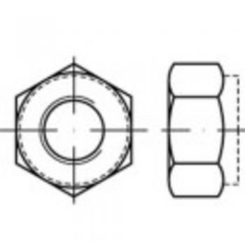 Écrou hexagonal M4 galvanisé - 200 unités
