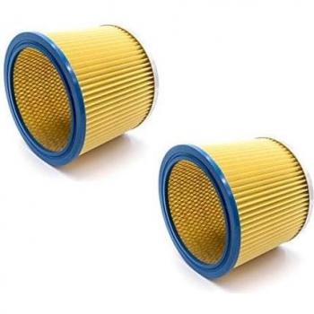 VHBW 2x Rundfilter Lamellenfilter für AEG Staubsauger – Nass & Trocken