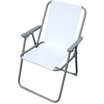 Sedia Pieghevole Relax - Bianco - Garden Friend S1526011