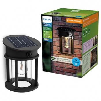 Applique LED Solare Geri UE Sensore Rotonda IP44
