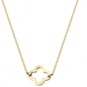 Collier Trifoglio Portafortuna in Argento Sterling 925