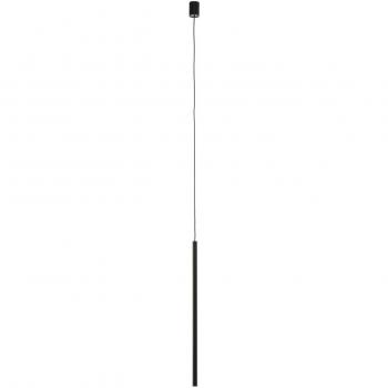 Lampada a sospensione Las, 1 luce, nero, paralume 75cm