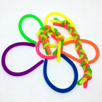 10pcs TPR Stretchable Anti-Stress Rope Toys