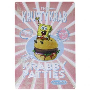 Krabs' Kitchen Metallic Badge Spongebob