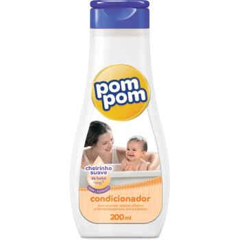 Condicionador Infantil Pom Pom Cheirinho de Bebê 200mL