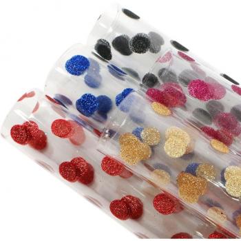 Printed Faux Leather for Crafts - Ballet Girls 5pcs