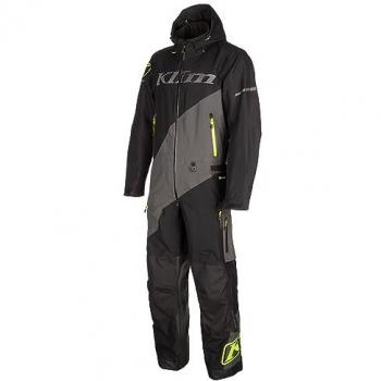 Klim Scout Traje de moto de nieve de una pieza - Negro Gris (M)