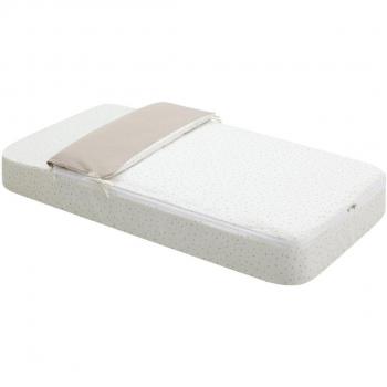 Sacco Piumino Imbottito Beige 60x120x3 cm