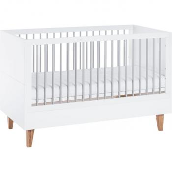 Lit bébé Vox blanc convertible 70x140