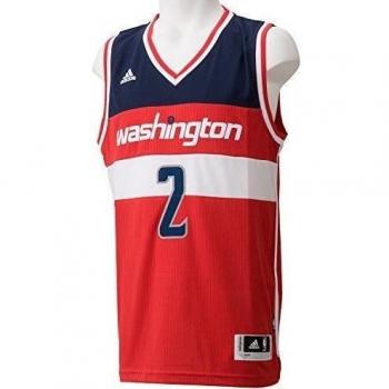 Adidas Int Swingman - Camiseta para hombre, color rojo / negro / blanco
