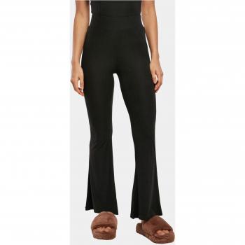 Leggins de Mujer Urban Classics - Cintura Alta y Acampanada - Negro - Tallas XS a 5XL
