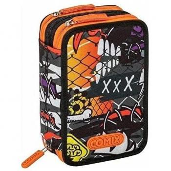 Comix Bright Astuccio Corredo 3 Zip Zombie Boy