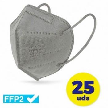 Mascarillas FFP2 Club Náutico 25 unidades color gris