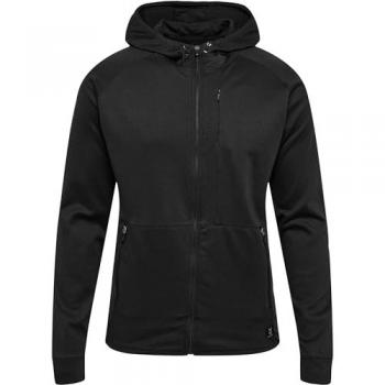 Sudadera Hummel Interval Full Zip Negra S Hombre