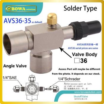 Angle Shutoff Valves for SH/SM/SY/SZ/WSH/PSH Models