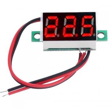 LED-Spannungsmesser 0,36 rot