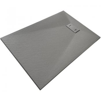 Doccia Piatto Vetroresina Pietra NALA H 2,6 cm Piletta 80-160 Grigio