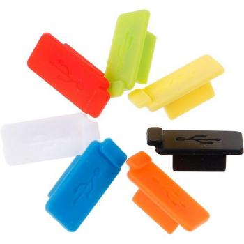 Protección de Polvo para Conectores USB de Laptop - 5 Piezas