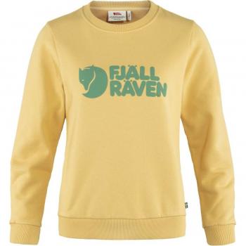 Fjällräven Damen Fjällräven-logo Pullover Mais Gull