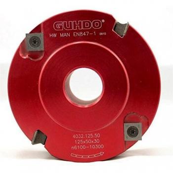 GUHDO HW-Wendeplatten Fräskopf 125x50x30 ALU