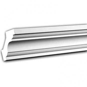 Cornice Neoclassica Bianco 650115 – Soffitto e Parete 2m (Profhome)