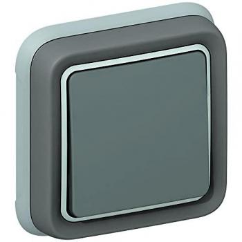 Interruttore da incasso grigio Legrand PLEXO 069811