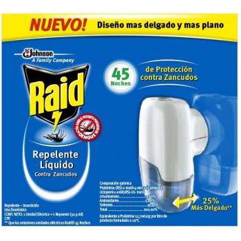 Aparato electrico Raid 45 Noches para Mosquitos