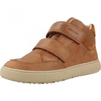 Baskets montantes scratchées enfant J Theleven Boy B ABX GEOX® camel