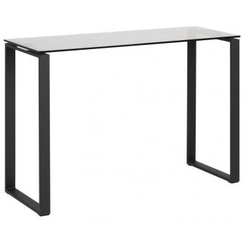 Manhattan Glass-Top Smoke Stained Console