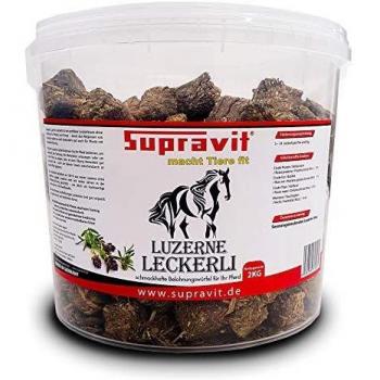 Supravit Luzerne Snacks 2kg – gesunde Belohnung für Pferde