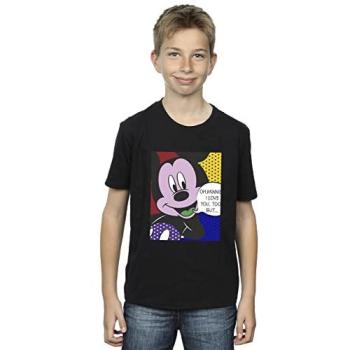 Black Mickey & Minnie Graphic Shirt