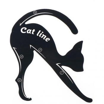 Juego de Plantillas para Maquillaje de Ojos - Gato - 2 Piezas