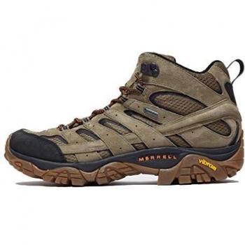 MERRELL MOAB 2 LTR Mid, Botas de Aventura Hombre, Olive