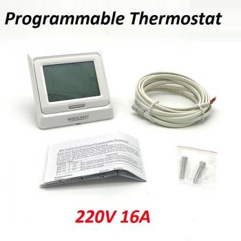 Controlador de Temperatura LCD Programable Semanal