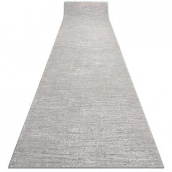 RugsX Structural Grey Tuls Runner – 51248 – 80x280 cm