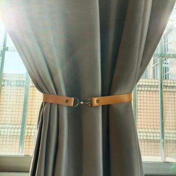 Nordic PU Leather Curtain Tieback