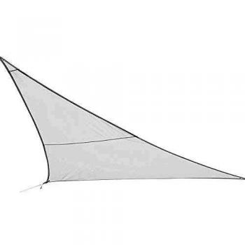 HESPERIDE Vela in poliestere triangolare bianca Curacao 5x5x5m