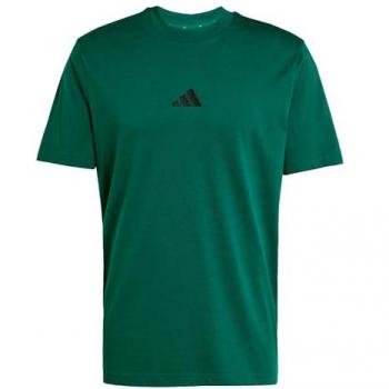 Adidas Essentials XS Green/Black Logo T-Shirt