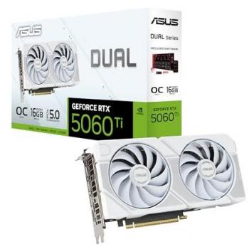 ASUS Dual GeForce RTX 5060 Ti White Edition