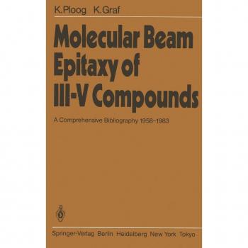 Molecular Beam Epitaxy of III–V Compounds