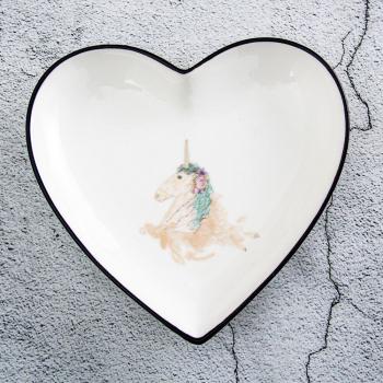Assiette Valse Scandinave – Forme de Coeur
