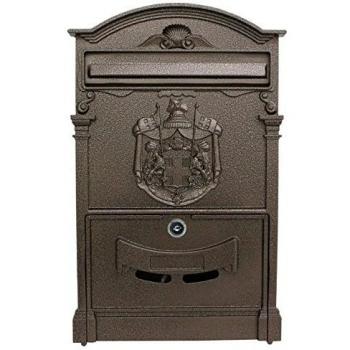 Salone Srl - Cassetta postale alluminio bronzo Villa Italia
