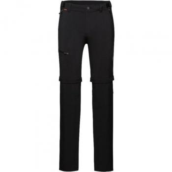 Pantalones de senderismo Mammut Runbold Zip Off Pants (negro) hombre