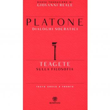 Teagete. Sulla filosofia. Testo greco a fronte