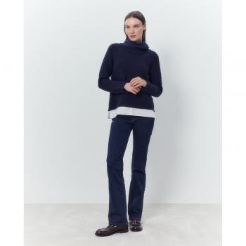 Jersey de mujer liso canalé