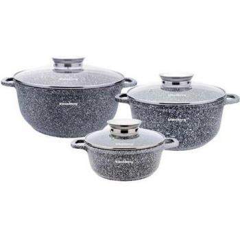 Klausberg Set Vasi & Pentole Marmo Grigio KB-7533