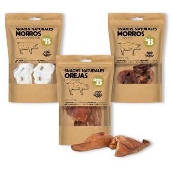 Orejas y Morros de Cerdo – Pack Natural para Canes