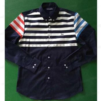 Tops de Hombre a Rayas de Algodón Harmont