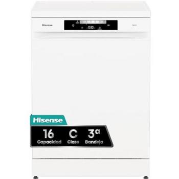 Hisense HS643C90W - Lavavajillas Blanco 60 cm para 16 Cubiertos